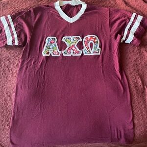 Alpha Chi Omega Letter shirt